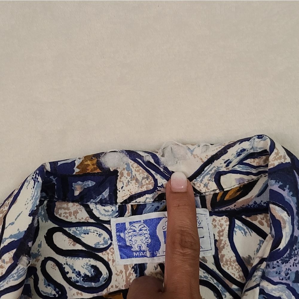 "RJC" men shirt size Medium. Made in Hawaii - Picture 11 of 16
